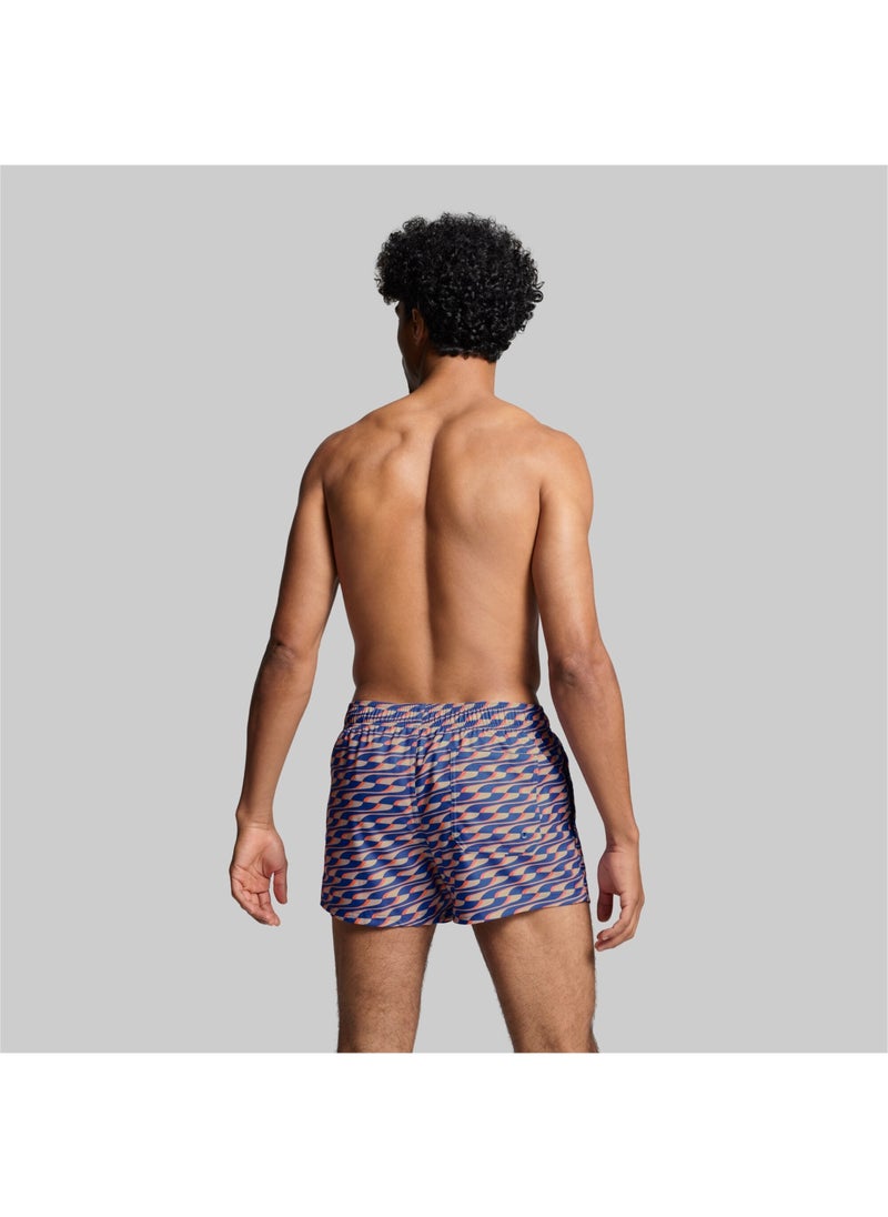 بوما - شورت للرجال من PUMA Swim مزين بشريط فورمستريب - Image 1
