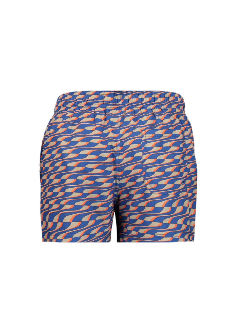 بوما - شورت للرجال من PUMA Swim مزين بشريط فورمستريب - Image 1