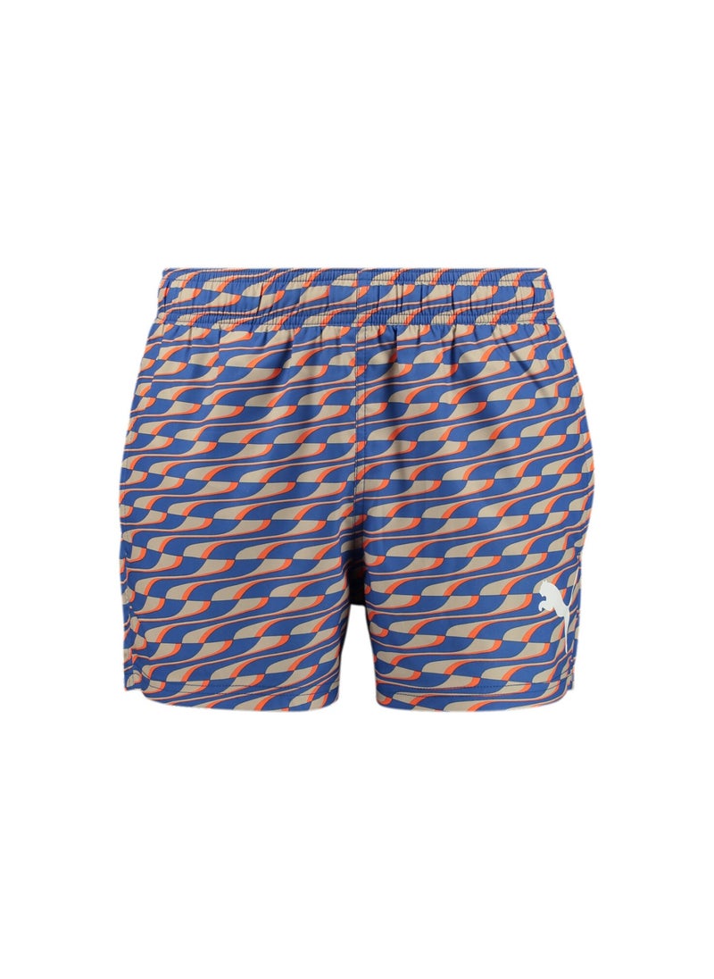 بوما - شورت للرجال من PUMA Swim مزين بشريط فورمستريب - Image 1