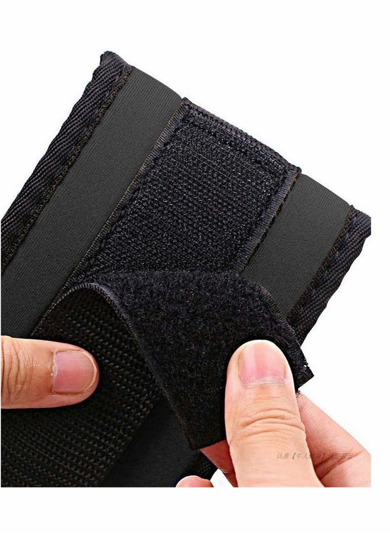 Y&D Ankle Strap, Leg Sports Cuffs Resistance Bands, D Ring Comfortable Adjustable Velcro for Home/Gym Cable Machines Strength Exercise Training, 2Pack (Black)  - Image 5