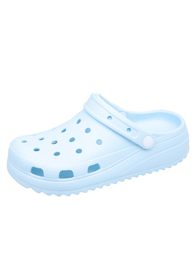 NIBEMINENT Women's Sports Sandals Anti-slip Open-toe Casual Versatile Thick-Heeled Slippers Simple Design Summer Shoes  - Image 1