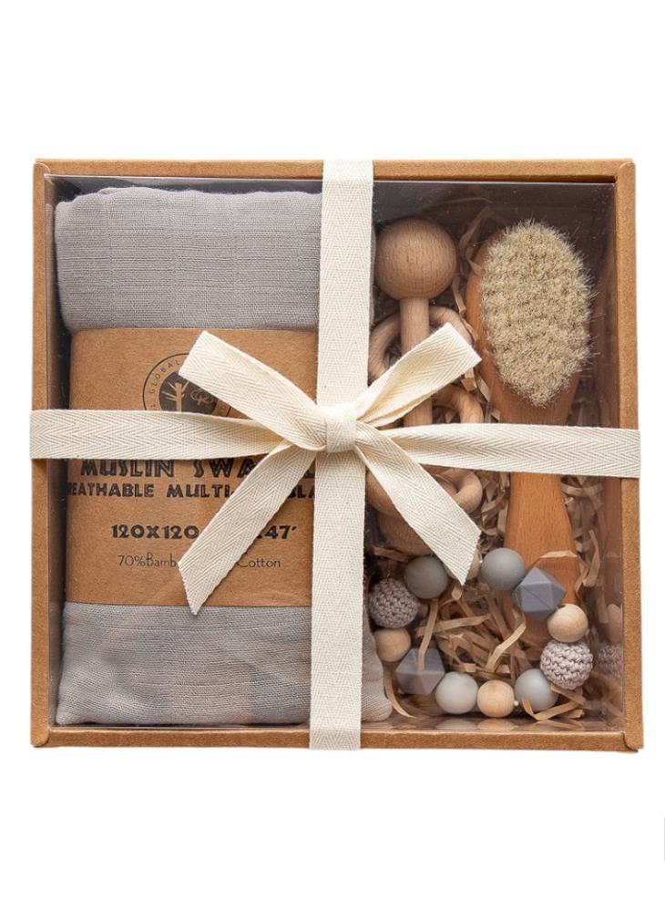 Bambimici Bambimici - Multi -use Box  for Newborn - Grey  - Image 1