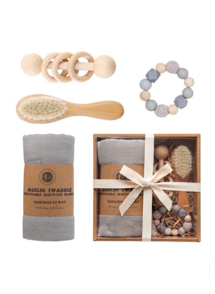 Bambimici Bambimici - Multi -use Box  for Newborn - Grey  - Image 2