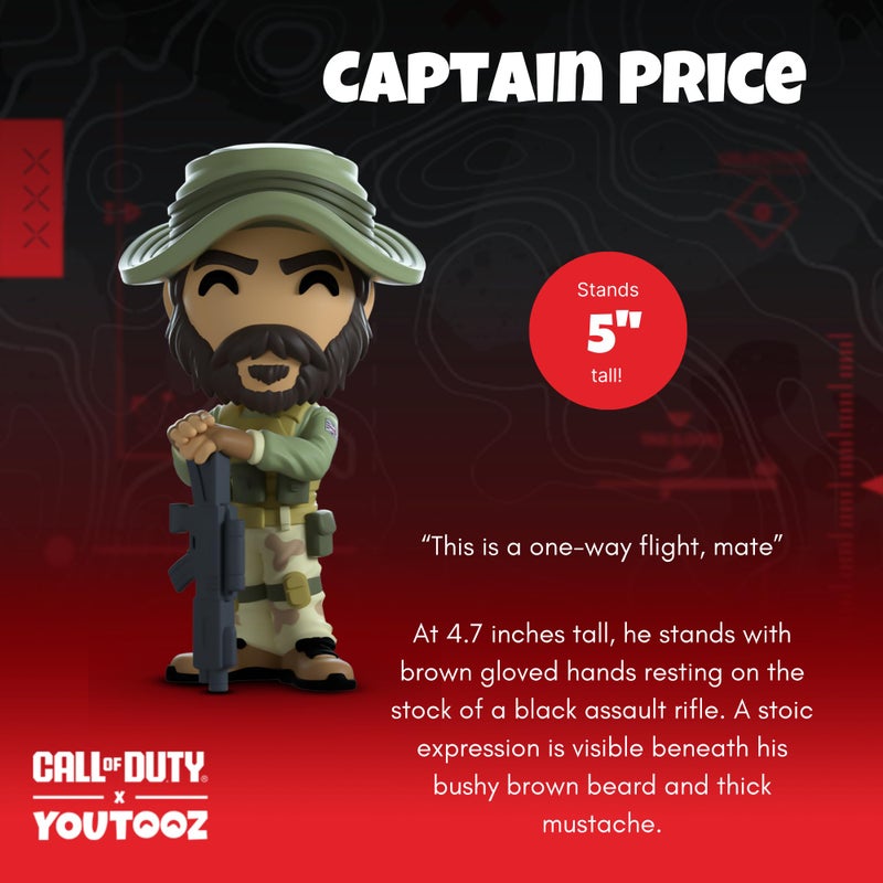 YOUTOOZ You Tooz Call of Duty Vinyl figurine Captain Price 11 cm - Image 2