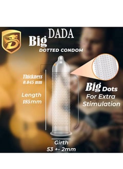 Dada Dada Condoms Big Dotted 12's  - Image 3