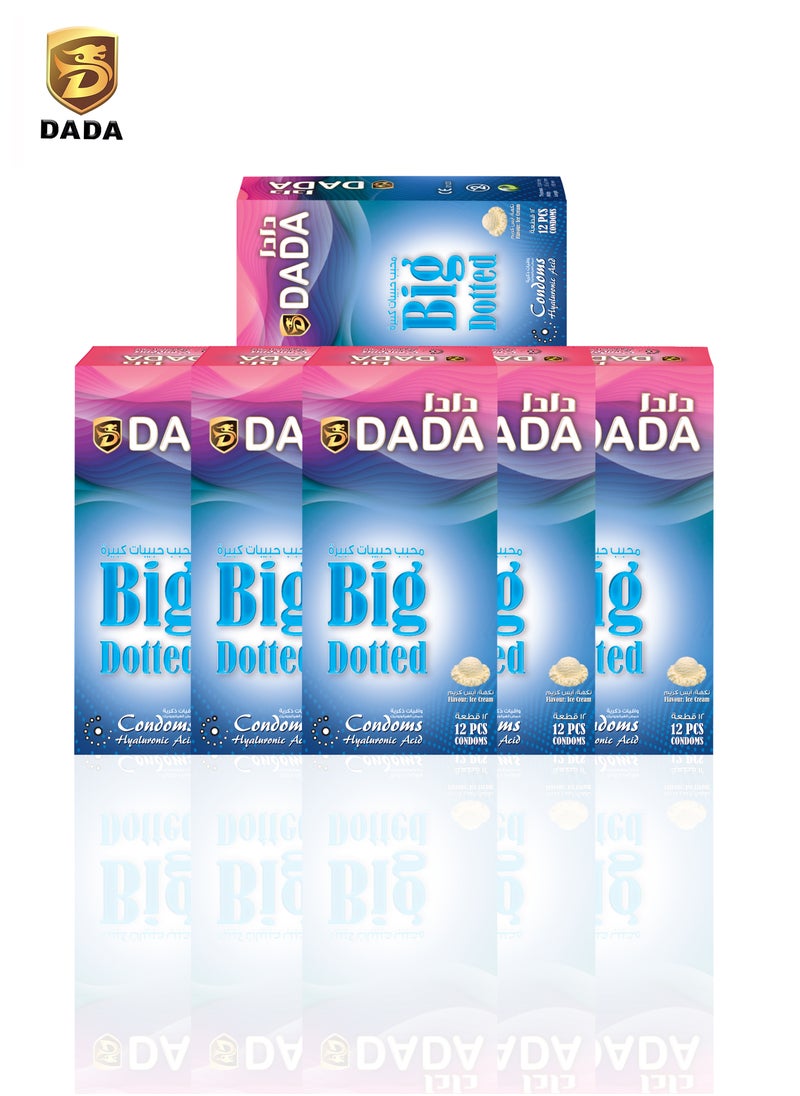 دادا - Dada Condoms Big Dotted 12's - Image 1
