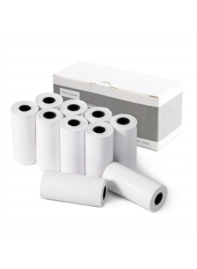 MINIBEAR 10 Rolls Print Paper for Kids Instant Print Camera Refill Print Paper Works with MINIBEAR VTech Kidizoom Camera, Zero Ink Thermal Paper Fit for Most Kids Instant Camera - Image 1