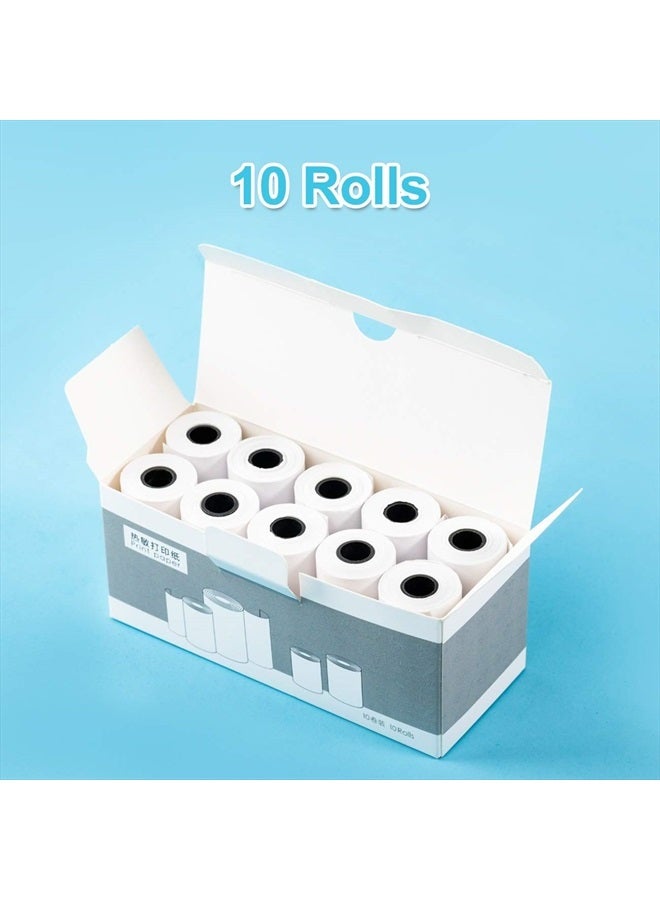 MINIBEAR 10 Rolls Print Paper for Kids Instant Print Camera Refill Print Paper Works with MINIBEAR VTech Kidizoom Camera, Zero Ink Thermal Paper Fit for Most Kids Instant Camera - Image 4