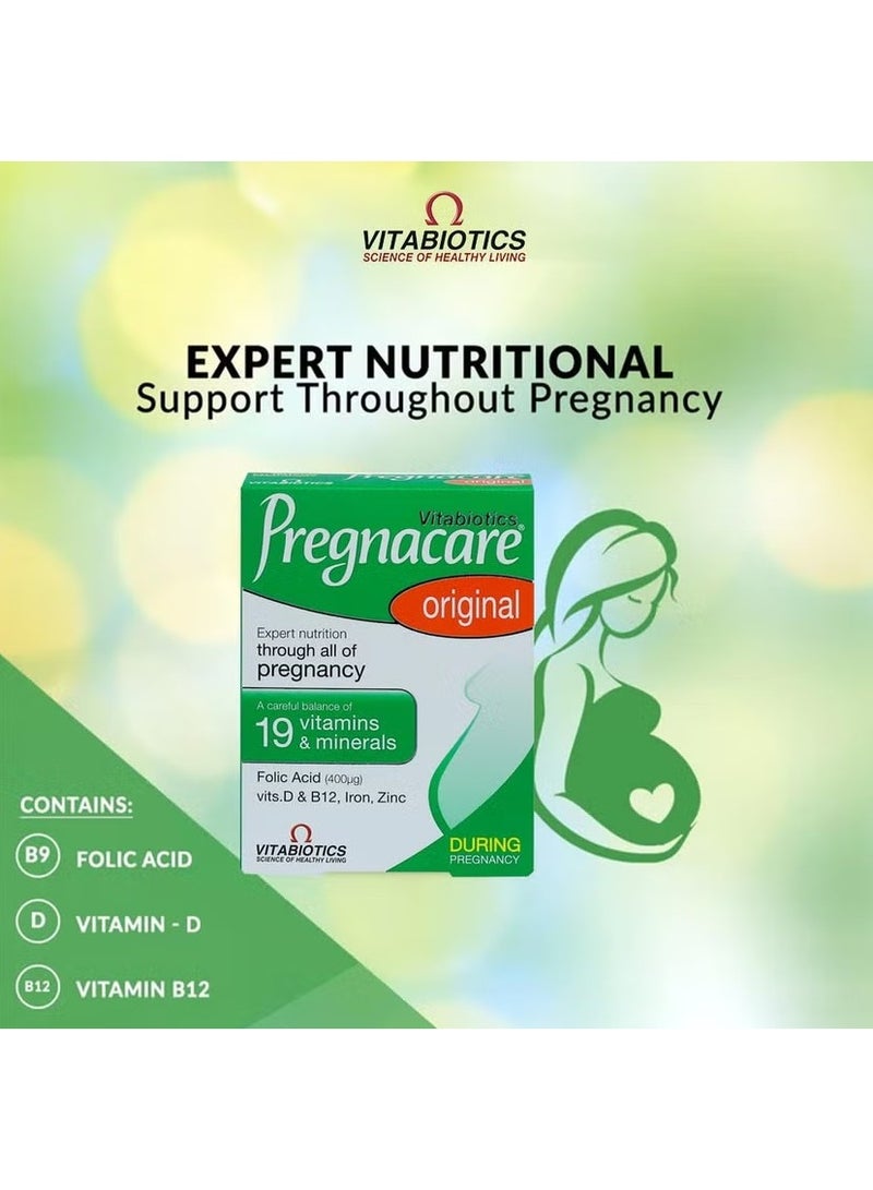 Pregnacare 2-in-1 Pregnancy Care Combo Pack | Tablets (30’s) + 100ml Stretch Mark Cream - Image 5