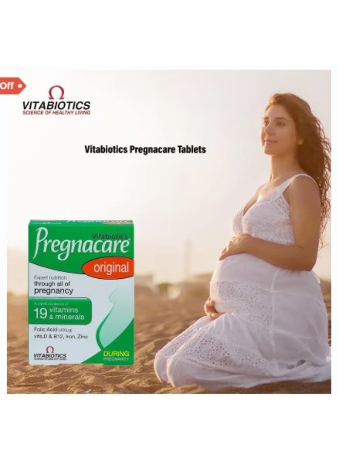 Pregnacare 2-in-1 Pregnancy Care Combo Pack | Tablets (30’s) + 100ml Stretch Mark Cream - Image 3