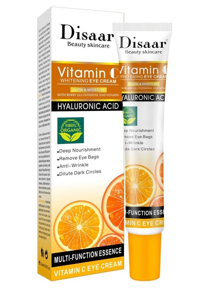 Disaar Disaar eye cream vitamin hyaluronic acid whitening cream 25 ml  - Image 1