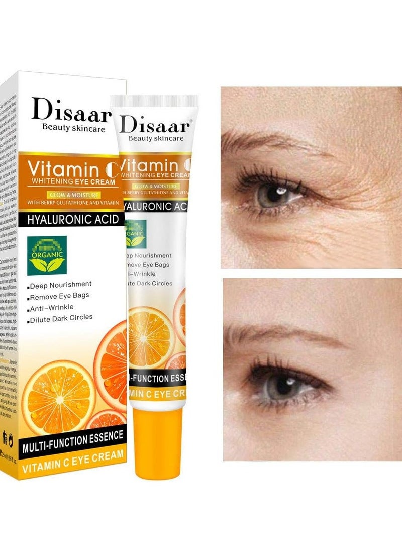 Disaar Disaar eye cream vitamin hyaluronic acid whitening cream 25 ml  - Image 2