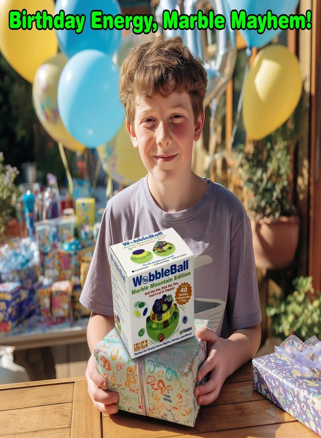 Funwares WobbleBall 3-Tier Marble Balance Game, 40 Marbles Included, Skill & Dexterity Games for Kids & Adults, Family Party Game for 1-4 Players, Ages 6+ - Image 5