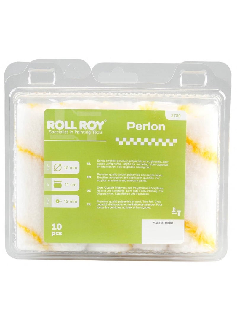 Roll Roy Perlon Paint Roller Refill Pack 10 Pcs - Image 1