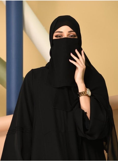 2 pieces elastic head litham, face litham, nose and mouth litham, women's litham, lithamah, niqab with litham, niqab with litham, women's mask, nose and mouth mask, elastic face cover, comfortable lithmah, daily litham, lightweight litham, practical litham, niqab with elastic, free size litham, travel litham, prayer litham, summer litham.
