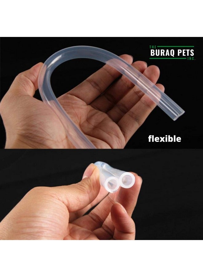 BURAQ Imported Silicone Flexible Oxygen Air Pump Tube Pipe Soft White (10M/20M/30M/40M/50M) (10M)  - Image 2