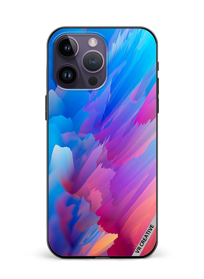 VR CREATIVE Protective Case Cover For Apple iPhone 16 Pro Layers Design Multicolour - Image 1