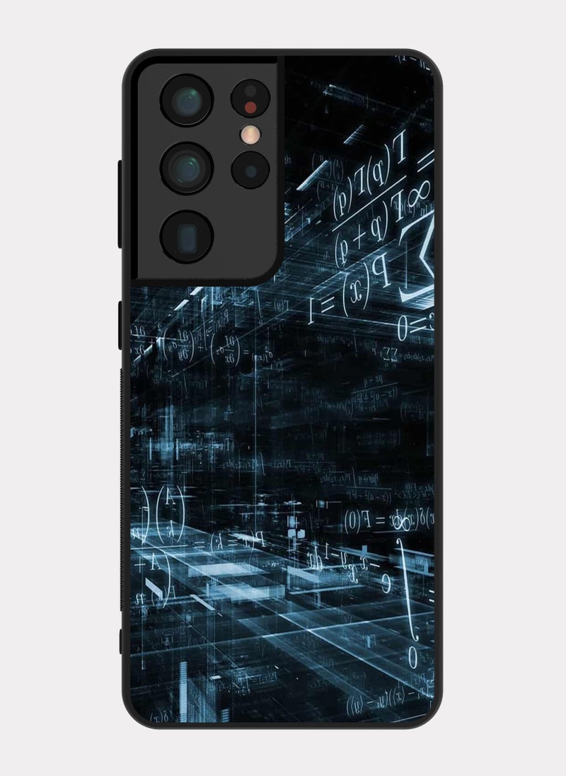 PXLAAT Samsung Galaxy S21 Ultra case cover Math Equations - Image 1