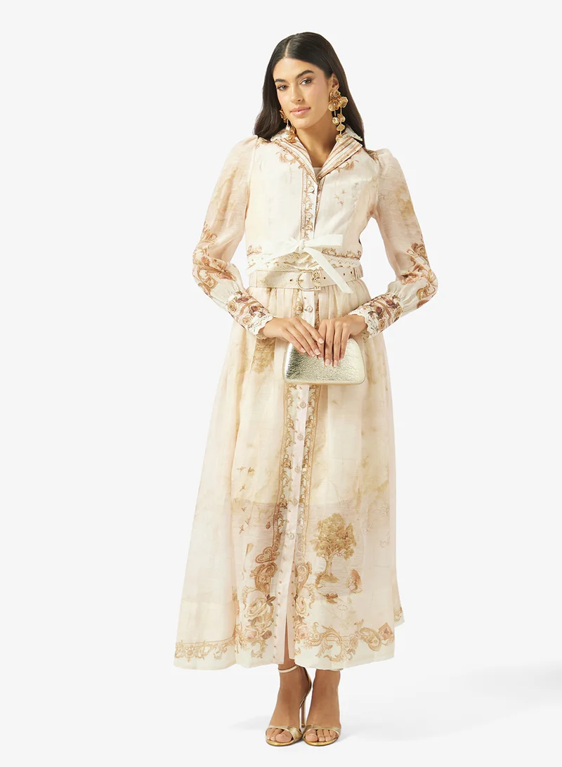 Khizana  Printed Top & Skirt Set for Women | Best Price UAE