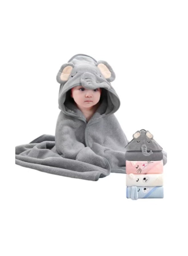 Hooded Towel - Rayon Made from Bamboo, Baby Stuff Towel-Ultra Absorbent, Hooded Towels for Baby, Toddler Bath Towel, Premium Soft Bath Towel,Baby Stuff Shower Gifts for Boy and Girl  - Image 1