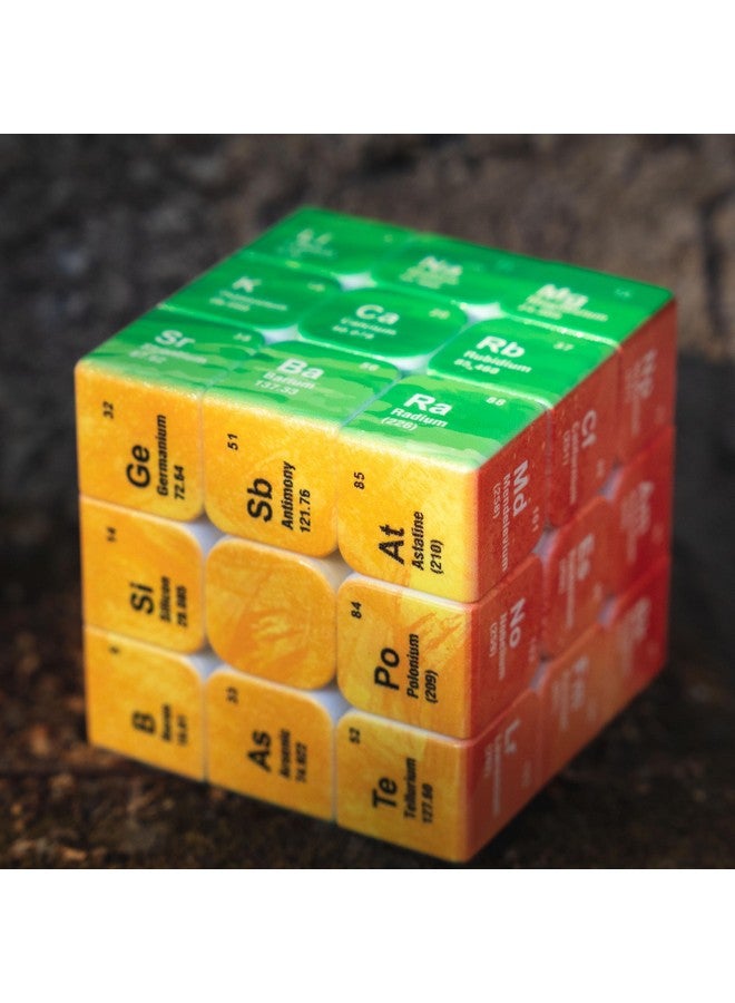 CuberSpeed Cuberspeed Periodic Table 3x3 Speed Cube Puzzle Magic Cube 3x3x3 Puzzle  - Image 4