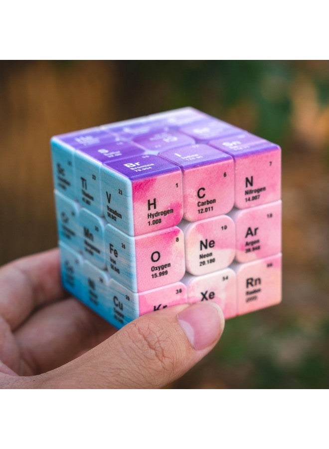 CuberSpeed Cuberspeed Periodic Table 3x3 Speed Cube Puzzle Magic Cube 3x3x3 Puzzle  - Image 1