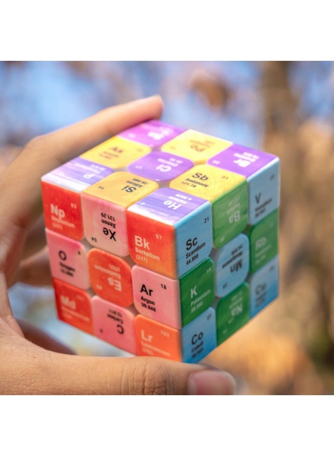 CuberSpeed Cuberspeed Periodic Table 3x3 Speed Cube Puzzle Magic Cube 3x3x3 Puzzle  - Image 5