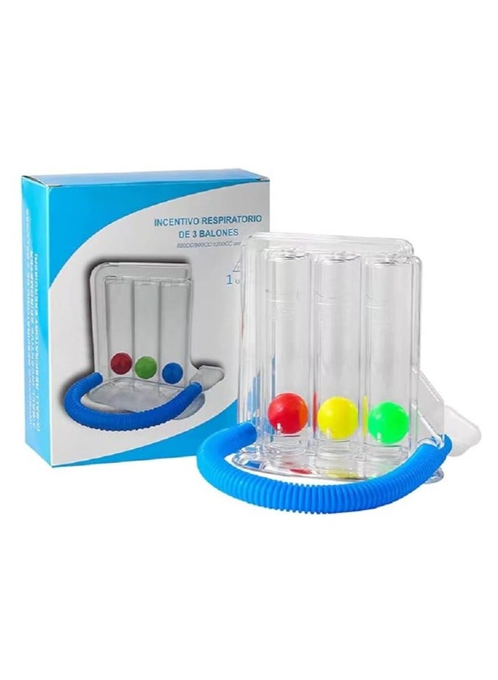 Breathing Exercise Equipment, Respiratory Therapy Spirometer, Respiratory Exercise Measurement System, Spirometry Training Tribulometer - Image 4