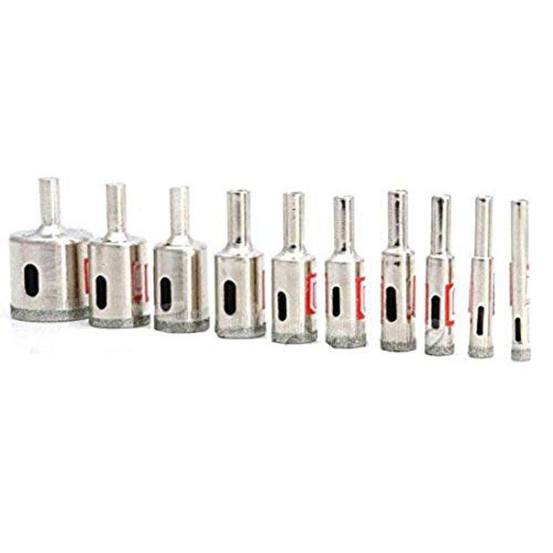 Diy Crafts 11144 India 302707167827 Diamond Drill Bits Hole Saw Drill Bits Hollow Extractor Remover Set Tools, Multicolor, 13 Piece - Image 1