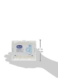 Chicco Cotton Buds With Ear Drum Protection, Made Of Paper Stem, Safe And Hygienic For Babies, Biodegredable (Pack Of 90 Pieces)  - Image 5