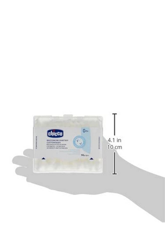 Chicco Cotton Buds With Ear Drum Protection, Made Of Paper Stem, Safe And Hygienic For Babies, Biodegredable (Pack Of 90 Pieces) - Image 5