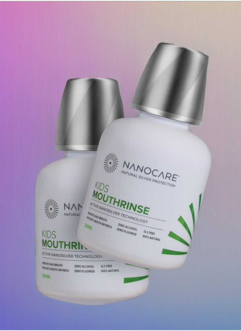 NanoCare - Nanocare Kids Mouth Rinse | 300ml | Natural Ingredients | Alcohol-Free | SLS-Free | Fluoride-Free - Image 1