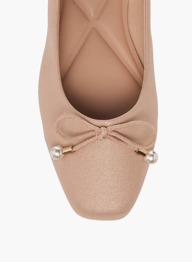 سيليست حذاء باليرينا نسائي بتفاصيل فيونكة - Image 4