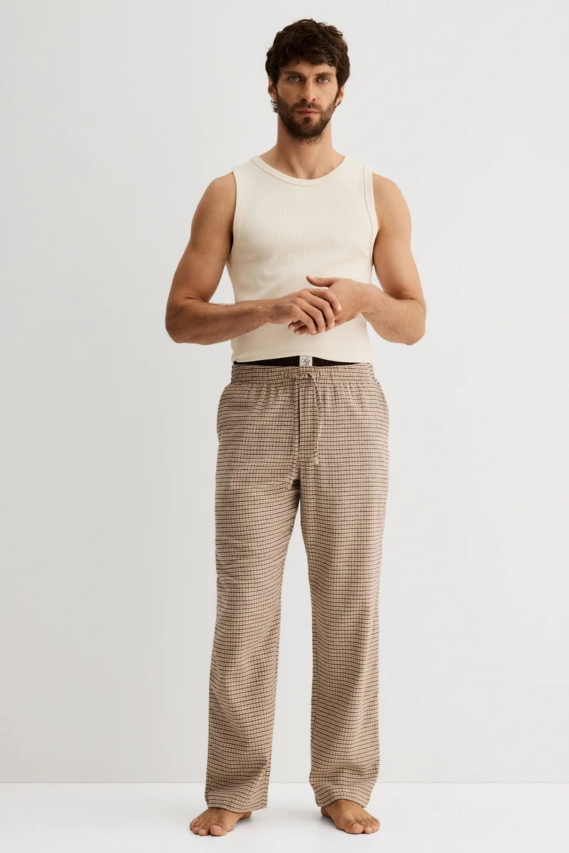 H&M Relaxed Fit Flannel sweatpants