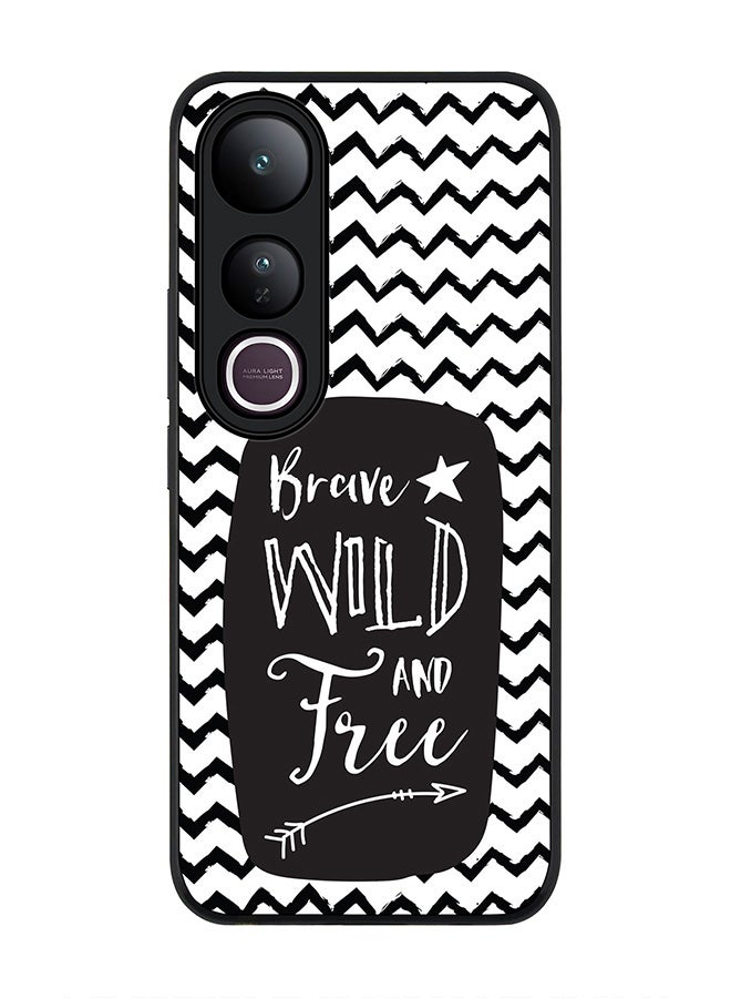 Stylizedd For vivo V50 Lite Case,Slim fit Camera Protection, Shockproof Thin Phone cover  - Brave, Wild And Free