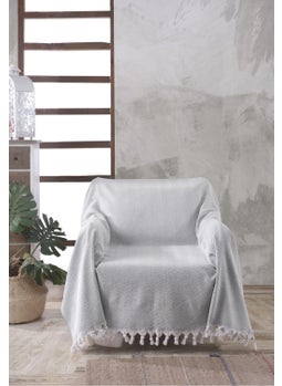 Natural Bergere Sofa Cover Single Sofa Black 160X160