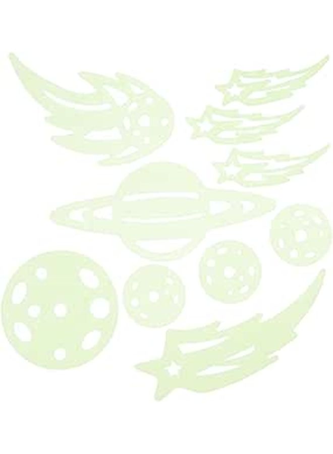 Glow In The Dark Stars Stickers 40 Pack Luminous Decals For Kids Bedroom Wall Ceiling - Image 1