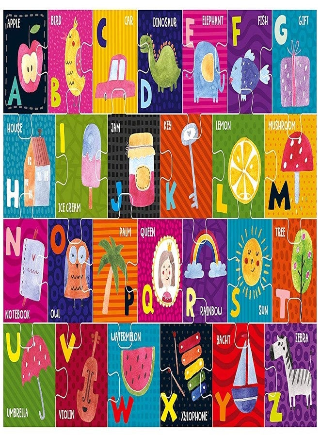 Webby Alphabets Floor Puzzle for 3 and Above, 26 Piece, Multicolour - Kids - Image 4