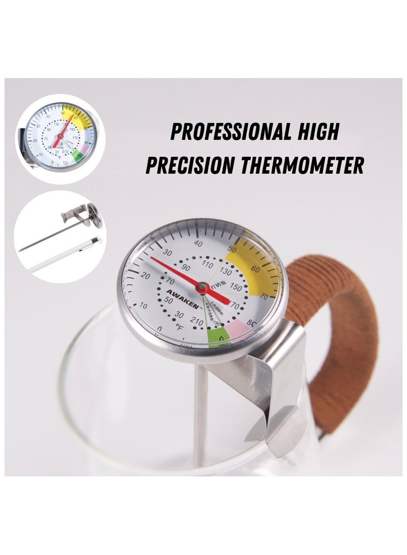 TIMEMORE Thermometer for Milk Frothing for Espresso Latte & Cappuccino Coffee - Image 2