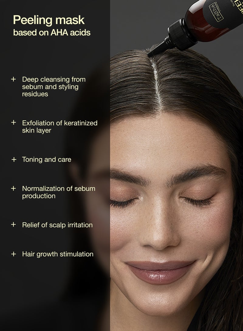 Tashe Anti Dandruff & Hair Loss Scalp Peeling Treatment Mask with AHA Acids and Panthenol for Deep Restoration and Refreshing 100ml  - Image 4