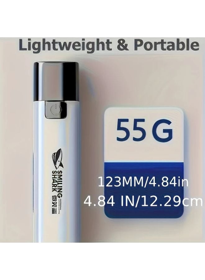 Smiling Shark 617A White LED Flashlight Power Bank High Lumens Spotlight For Camping Outdoor - Image 5