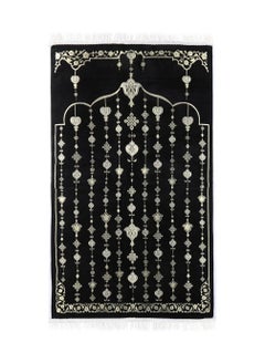 MANASEK Prayer Mat from the Eylul collection with a bag from the local brand Manasek | Original Saudi products | Made of polyester, cotton, and soft chenille fabric, comfortable and practical - 70 x 120 cm  - Image 1