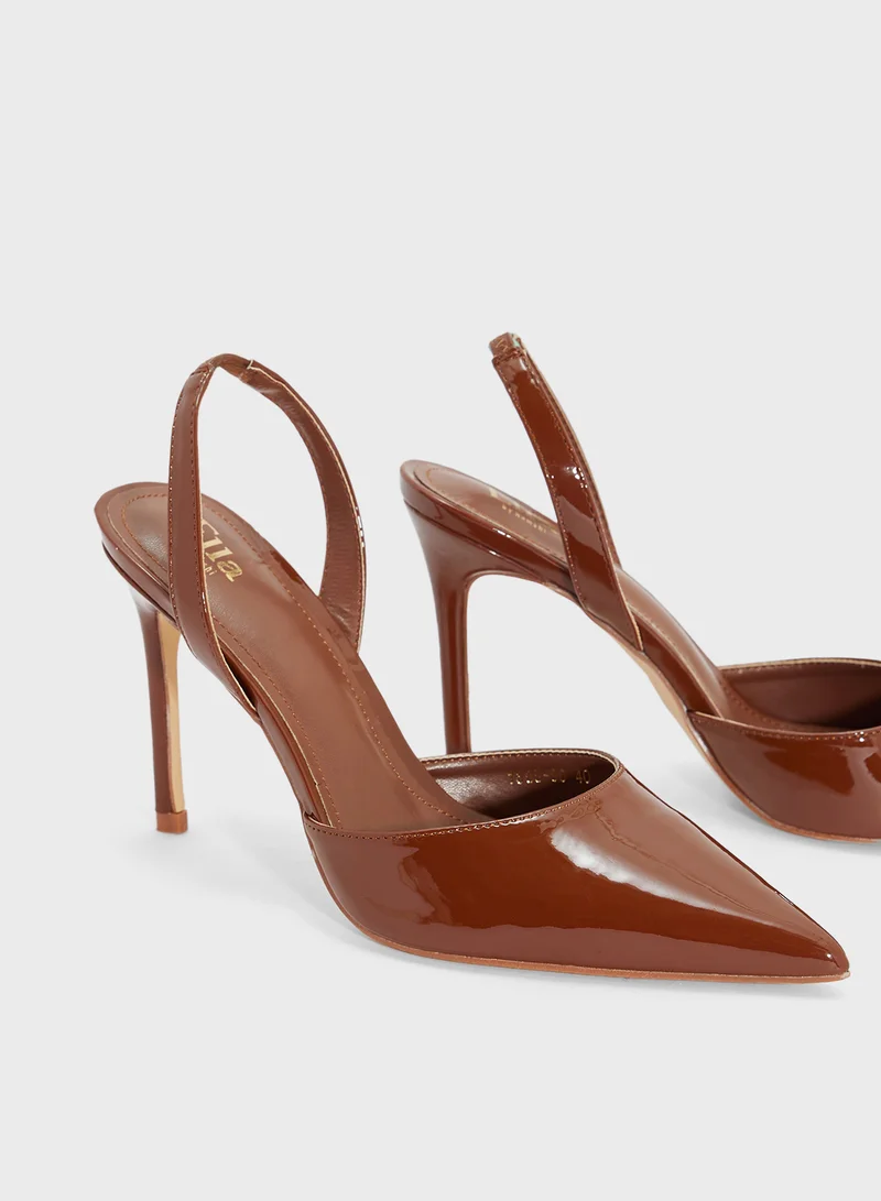ELLA High Heel Sling Back Pump