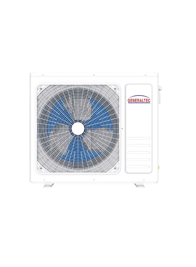 Generaltec 2.5 Ton Inverter Split Air Conditioner | T3 Rotary DC Inverter Compressor for UAE Extreme Heat, Energy Saving AC, Turbo Cooling, 4D Air Flow, Golden Fin, Low Noise Model GSIAC30IN3S | 5 Years Full Warranty & 10 Years Compressor Warranty 3500 W GSIAC30IN3S White - Image 2