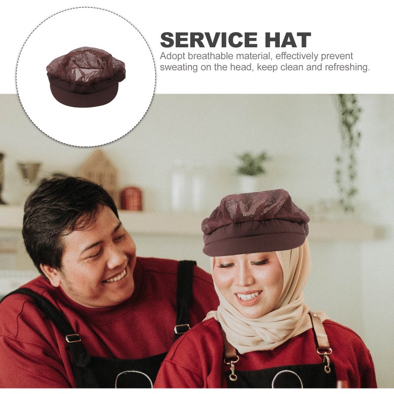 Chef Hats, Breathable Cotton for Kitchen Use, Stylish Design - Image 3