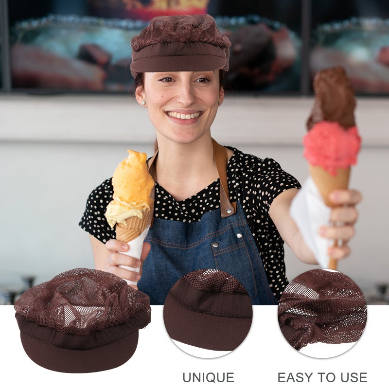 Chef Hats, Breathable Cotton for Kitchen Use, Stylish Design - Image 4
