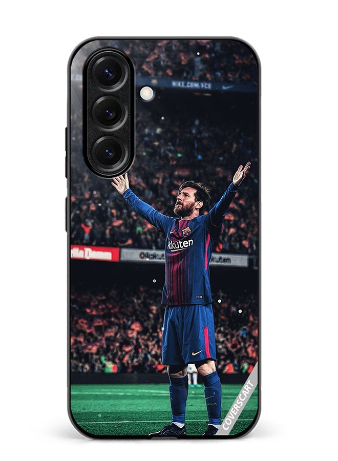 VR CREATIVE Protective Case Cover For Samsung Galaxy S25 Lionel Messi Design Multicolour