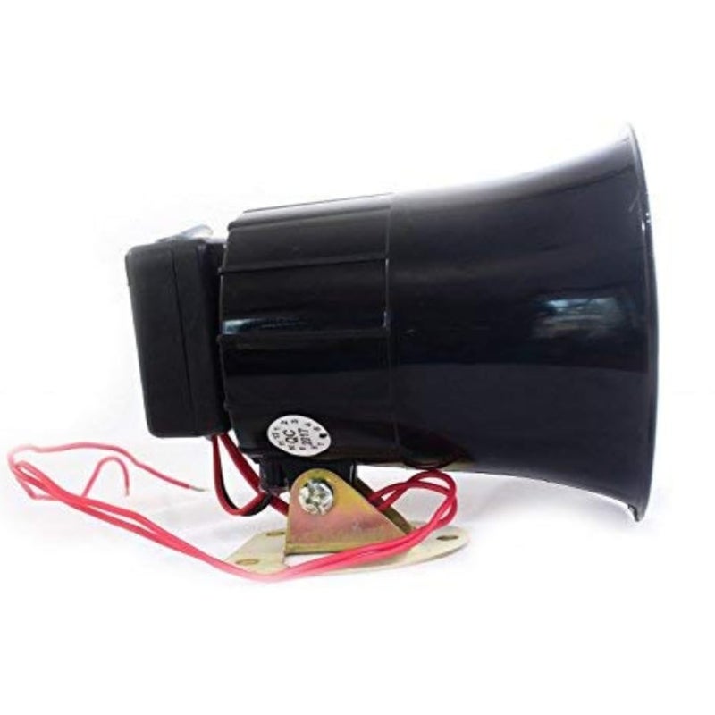 Quick Sense (Qs-H1) Plastic 220v AC High Power Hooter Security Alarm for Securities, Loud Sound 200mtrPolice Tone Sound - Image 2