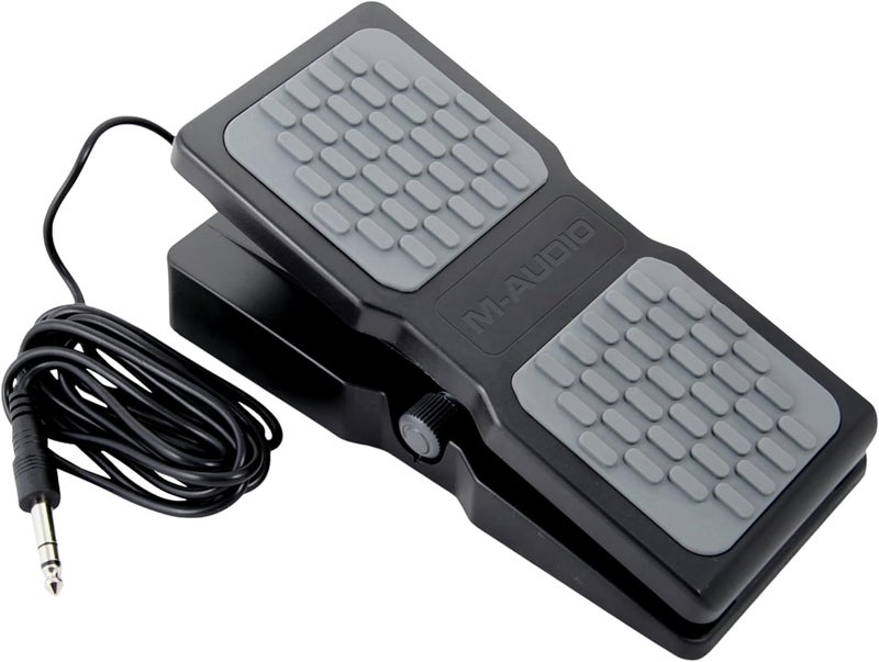 M-Audio EX-P | Universal Expression Pedal for Keyboards, MIDI Keyboards/Controllers and Supported Guitar Effects Pedals - Image 1