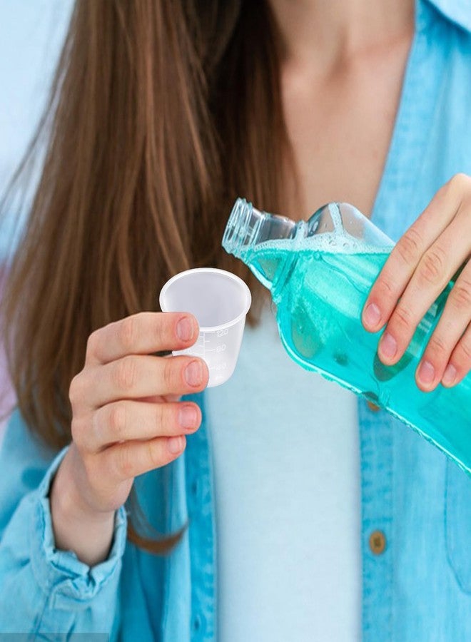 Styquenzer 2 PCS Laundry Detergent Cup Laundry Measuring Cup for Liquid Detergent Washable Laundry Measuring Cup Reusable Plastic Liquid Measuring Cups for Home - Image 5